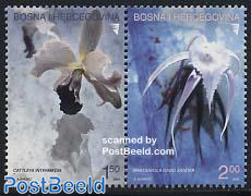 Orchids 2v [:], fragrant stamps
