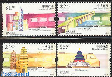 Peking-Kowloon railway 4v