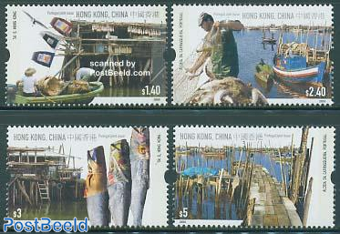 Fishing villages 4v, joint issue Portugal