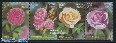Roses, scentic stamps 4v [:::] or [+]