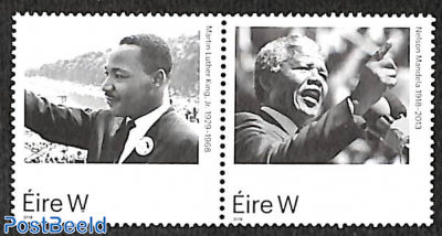 Martin Luther King, Nelson Mandela 2v [:]