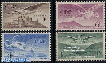 Airmail definitives 4v