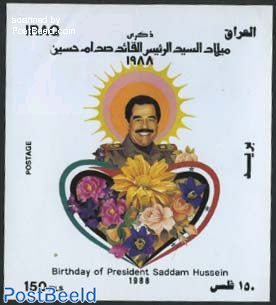 Saddam Husein 51st birthday s/s