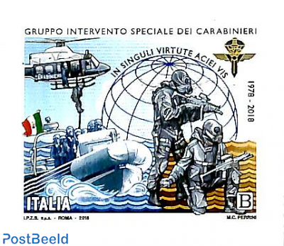 Special intervention Carabinieri 1v s-a