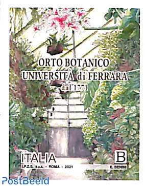 Botanical gardens of the university of Ferrara 1v s-a