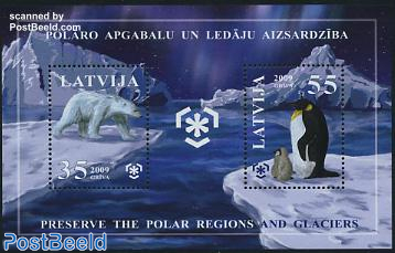 Preserve Polar regions and glaciers s/s