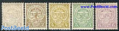 Definitives, Coat of arms