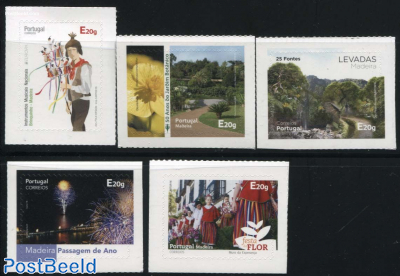 Mixed Issue 5v s-a (reprints with year 2016)