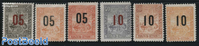 Overprints 6v