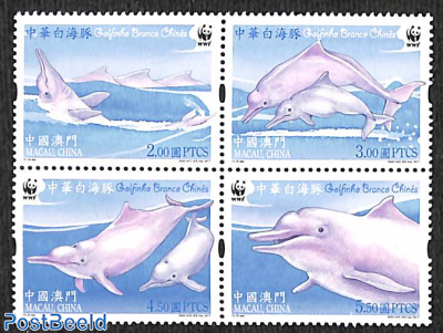 WWF, White dolphins 4v [+]