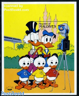 50 years Donald Duck s/s, Dagobert & Donald