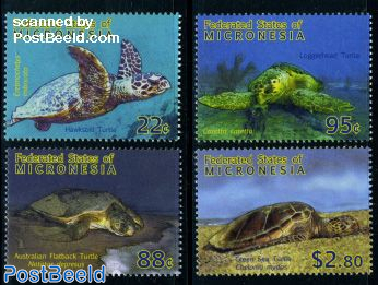 Turtles of the Pacific 4v