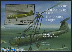 Helicopter centenary s/s