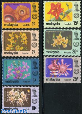 Kedah, flowers 7v