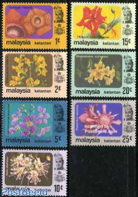 Kelantan, flowers 7v