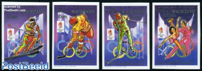 Olympic Winter Games 4v imperforated ALBERTVILLE