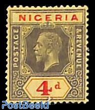 4p, Plate I, Stamp out of set