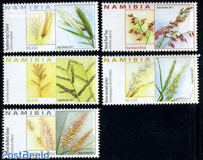 Grasses of Namibia 5v