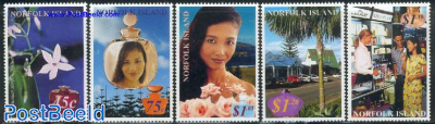 Perfumed stamps 5v