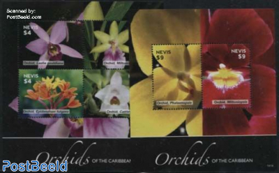 Orchids of the Caribbean 2 s/s