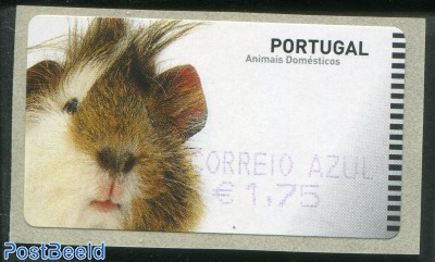 Automat stamp, Domestic animals 1v (face value may vary) Correio Azul