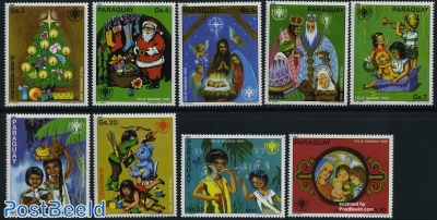 Christmas, Year of the Child 9v