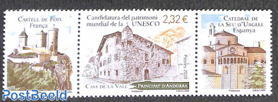 UNESCO world heritage candidate 1v+2 tabs