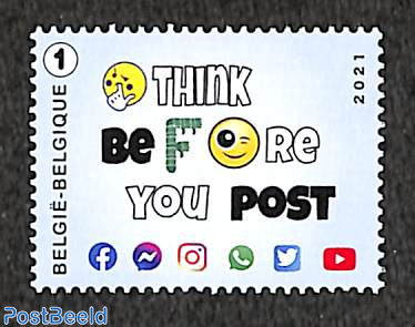 Think before you post 1v
