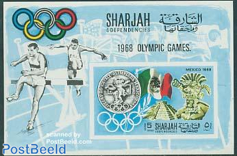 Olympic history s/s imperforated