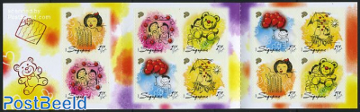 Wishing stamps 2x5v s-a in booklet
