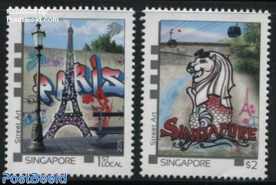Street Art 2v, Joint Issue France