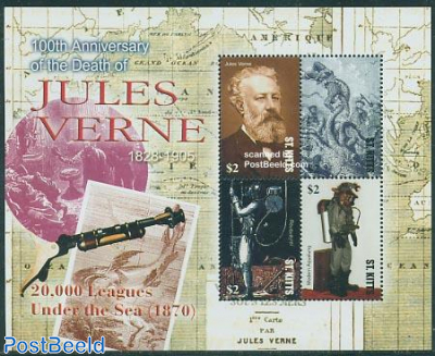 Jules Verne 4v m/s, 20,000 Leagues under
