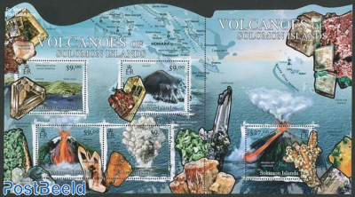 Volcanoes of the Solomon Islands 5v m/s