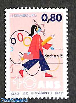 Timbres pour les collectionneurs 1996 d\u0026#39;administration de domaine Luxembourg 1403 complète.Edition.