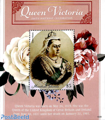 Queen Victoria 200th birth anniversary s/s