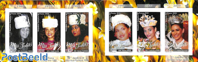Miss Tahiti 6v in foil booklet