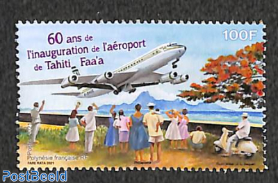 60 years Tahiti airport 1v