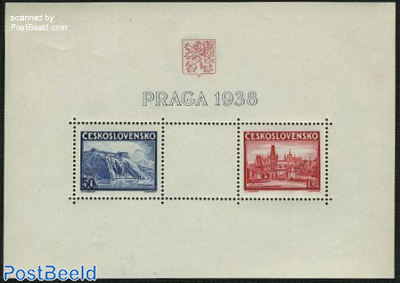 Praga stamp exposition s/s