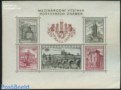 Praha stamp exposition s/s