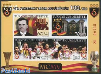 100 Years Galatasaray s/s imperforated