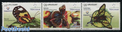 Mercosur, Butterflies 3v [::]