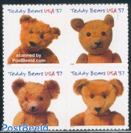 Teddy bears 4v s-a