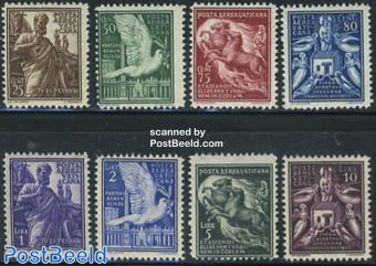 Airmail definitives 8v