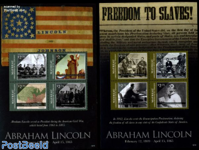 President Abraham Lincoln 8v (2 m/s)