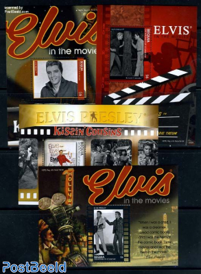 Bequia, Elvis in the movies 4 s/s