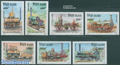 Steam locomotives 7v