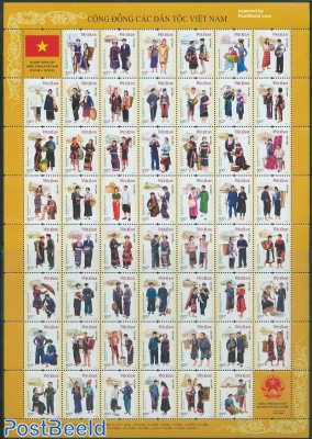 Costumes 54v in sheet