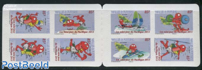 Small Pacific games 8v s-a in booklet