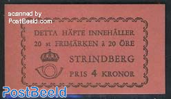 August Strindberg booklet