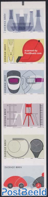 Swedish design 6v s-a in booklet